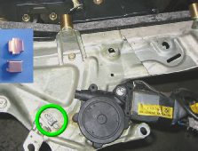 Z1 Gewindebuchse für Fensterheberanschlag